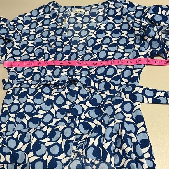 🆕 Max Studio Wrap Ruffle Midi Dress - Picture 5 of 5